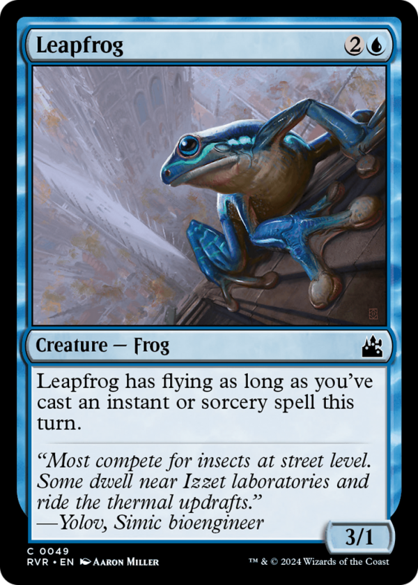 Leapfrog [Ravnica Remastered] For Cheap