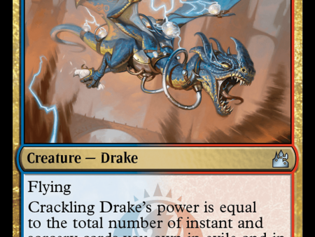 Crackling Drake [Ravnica Remastered] Discount