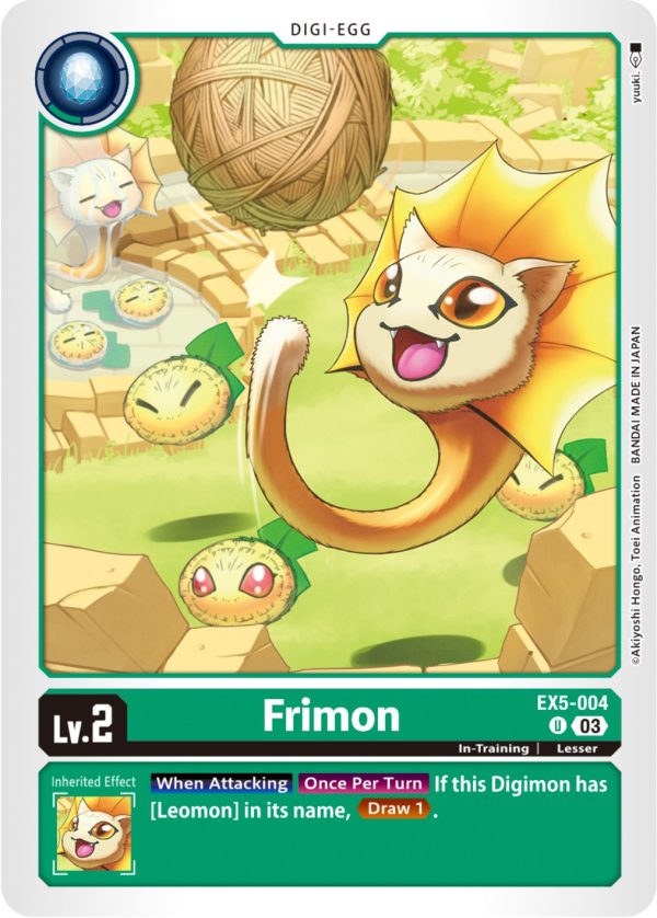 Frimon [EX5-004] [Animal Colosseum] Hot on Sale