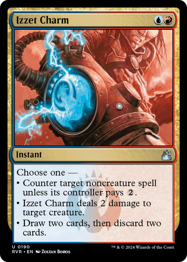 Izzet Charm [Ravnica Remastered] Supply