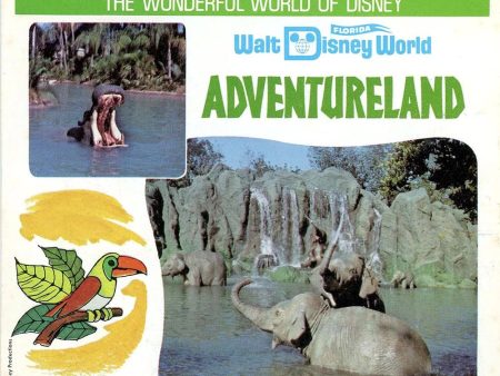 Adventureland - View-Master 3 Reel Packet - 1970s Views - Vintage - (ECO-A949-G3A) Online Sale