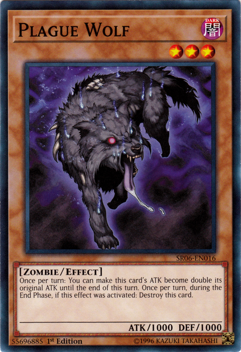 Plague Wolf [SR06-EN016] Common on Sale