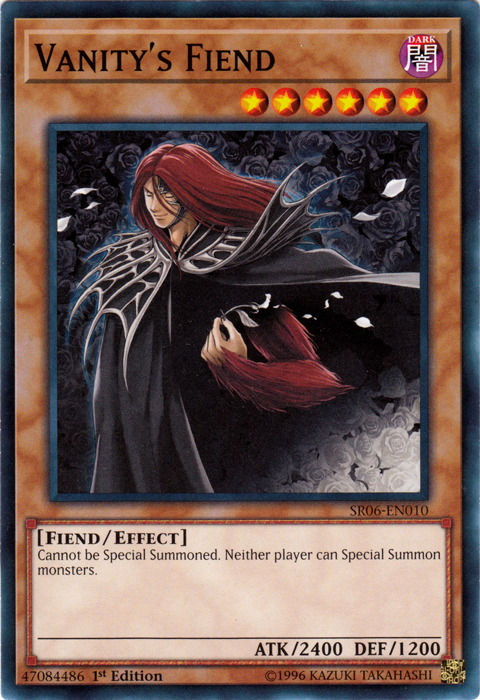 Vanity s Fiend [SR06-EN010] Common For Sale