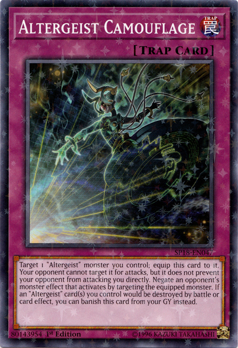 Altergeist Camouflage [SP18-EN047] Starfoil Rare Online