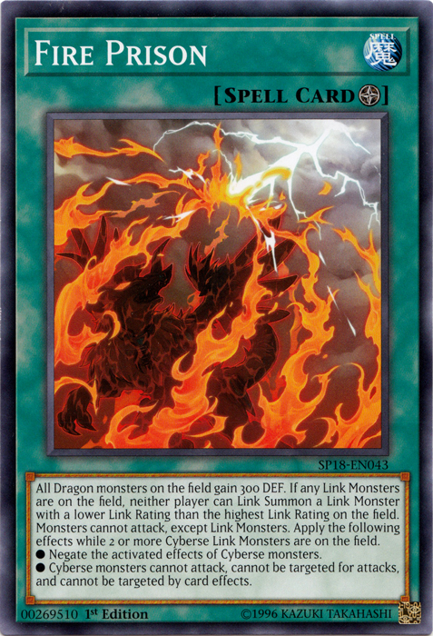 Fire Prison [SP18-EN043] Common Discount