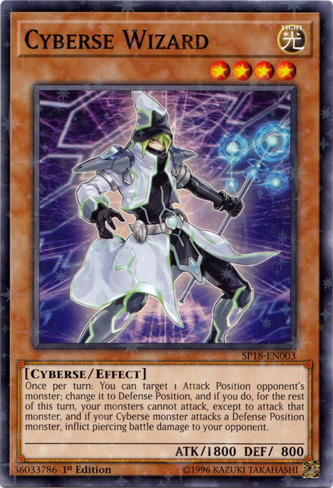 Cyberse Wizard [SP18-EN003] Starfoil Rare Sale