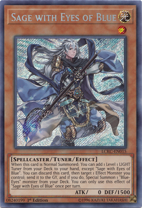 Sage with Eyes of Blue [LCKC-EN015] Secret Rare For Cheap