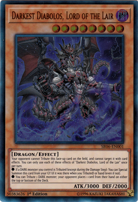 Darkest Diabolos, Lord of the Lair [SR06-EN001] Ultra Rare Discount