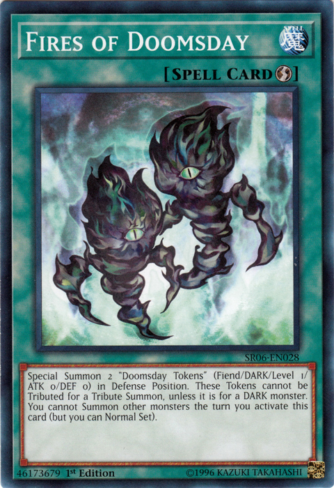 Fires of Doomsday [SR06-EN028] Common Sale