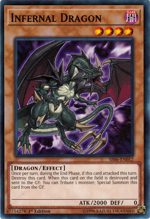 Infernal Dragon [SR06-EN012] Common For Discount