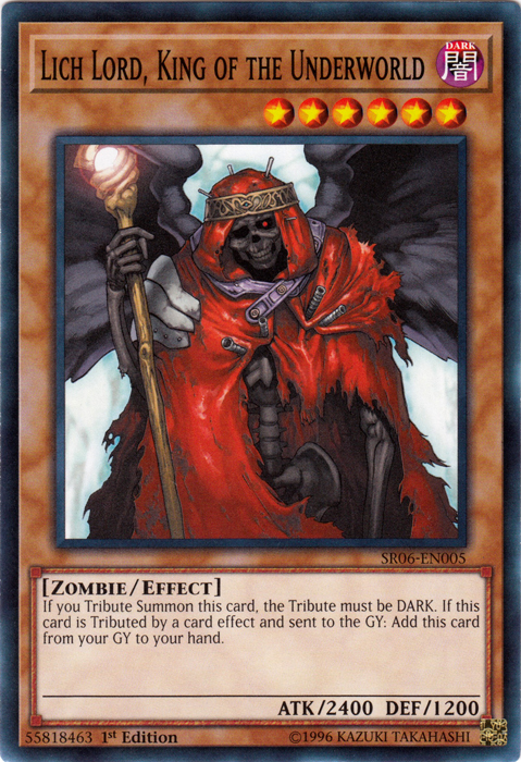 Lich Lord, King of the Underworld [SR06-EN005] Common Online now