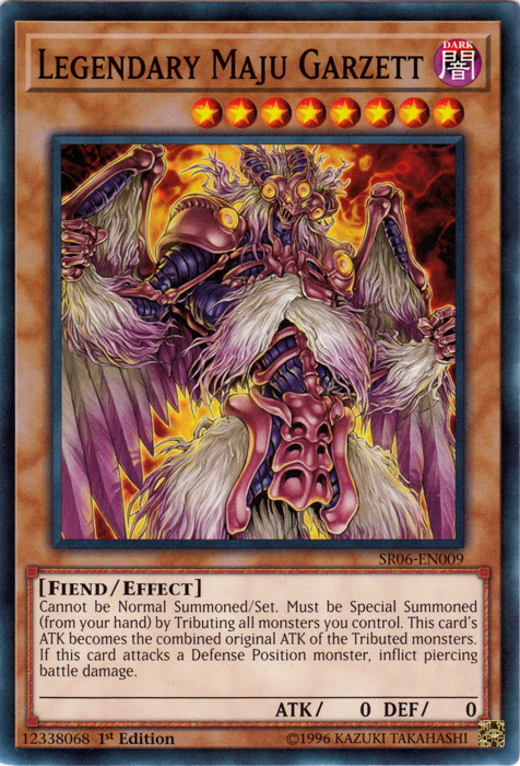 Legendary Maju Garzett [SR06-EN009] Common Online Hot Sale