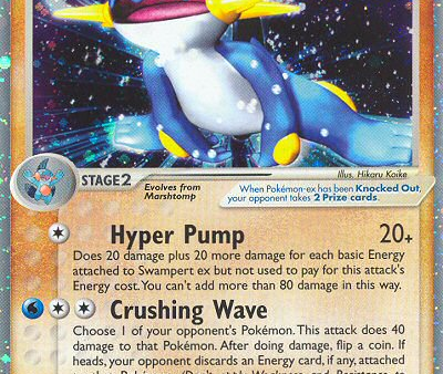 Swampert ex (95 95) [EX: Team Magma vs Team Aqua] Hot on Sale