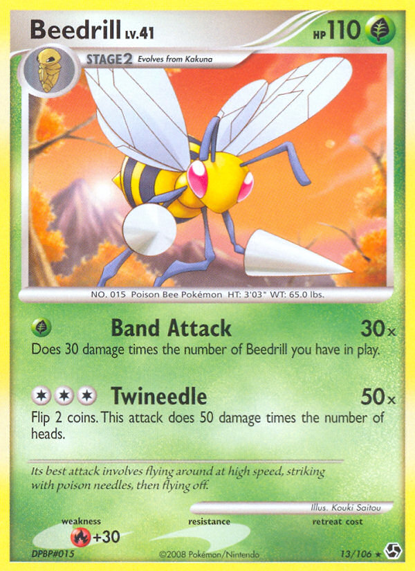 Beedrill (13 106) [Diamond & Pearl: Great Encounters] For Discount