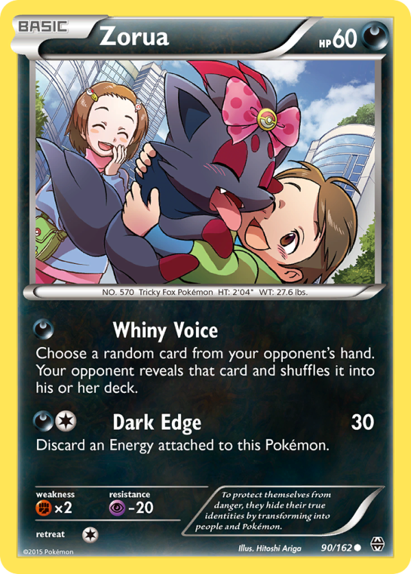 Zorua (90 162) [XY: BREAKthrough] Online Hot Sale