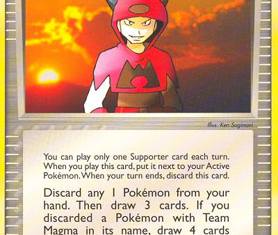 Team Magma Schemer (70 95) [EX: Team Magma vs Team Aqua] For Sale