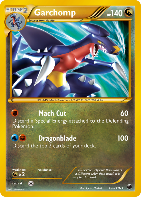 Garchomp (120 116) [Black & White: Plasma Freeze] on Sale