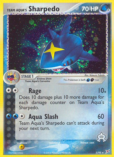 Team Aqua s Sharpedo (5 95) [EX: Team Magma vs Team Aqua] Cheap