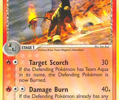 Team Magma s Houndoom (34 95) [EX: Team Magma vs Team Aqua] Hot on Sale