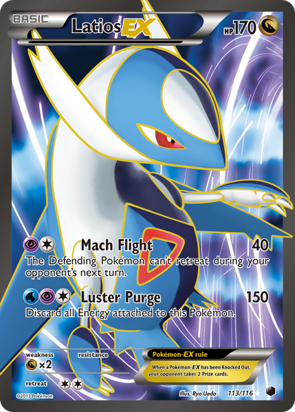 Latios EX (113 116) [Black & White: Plasma Freeze] Online Hot Sale