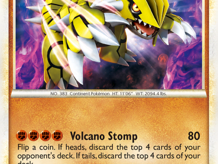 Groudon (SL4) [HeartGold & SoulSilver: Call of Legends] Online Hot Sale