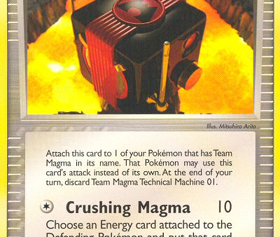 Team Magma Technical Machine 01 (84 95) [EX: Team Magma vs Team Aqua] Cheap