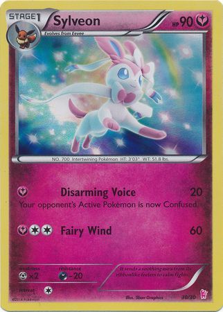 Sylveon (30 30) [XY: Trainer Kit - Sylveon] For Cheap