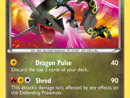 Rayquaza (128 124) [Black & White: Dragons Exalted] Hot on Sale