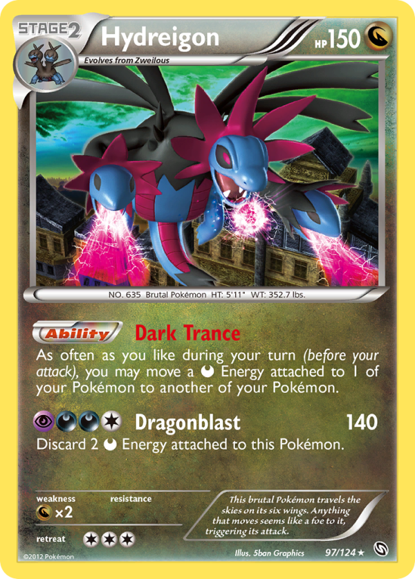 Hydreigon (97 124) [Black & White: Dragons Exalted] Cheap