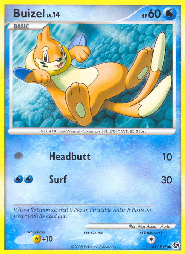 Buizel (61 106) [Diamond & Pearl: Great Encounters] Discount