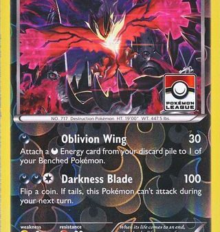 Yveltal (65 114) (Steam Siege League Promo) [XY: Steam Siege] Sale